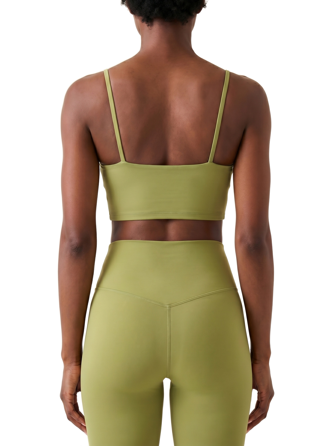 High-Support Sports Bra — back close-up
