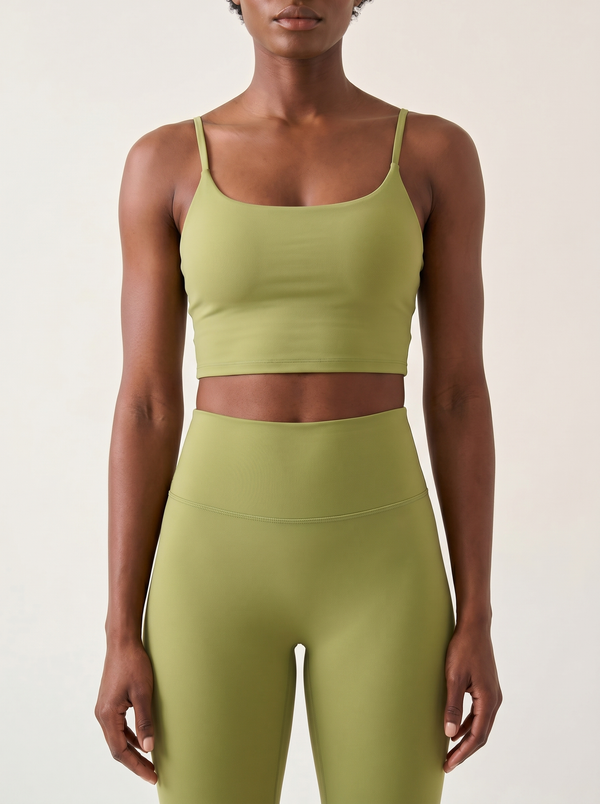 Thin-Strap Sports Bra