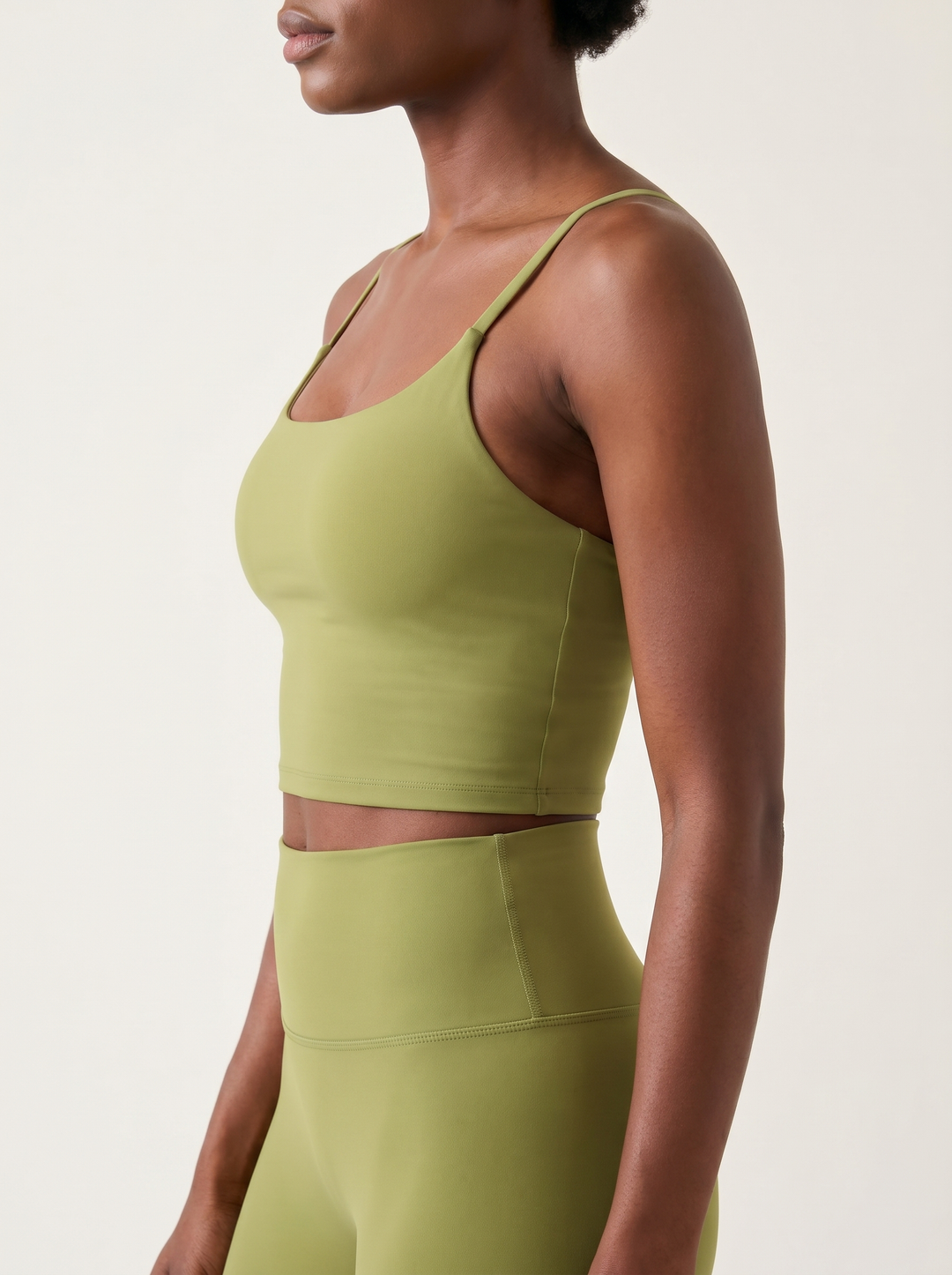 High-Support Sports Bra — side close-up